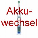 Akkuwechsel für Oral B bzw. Braun - Triumph - Typ...