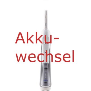 Akkuwechsel für Oral B bzw. Braun - Trizone 5500 - Typ 3761, 3762 & 3764