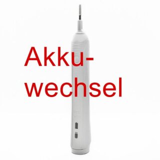 Akkuwechsel für Oral B bzw. Braun - Professional Care - Typ 3756